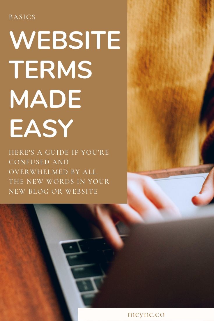 Website terms made easy
