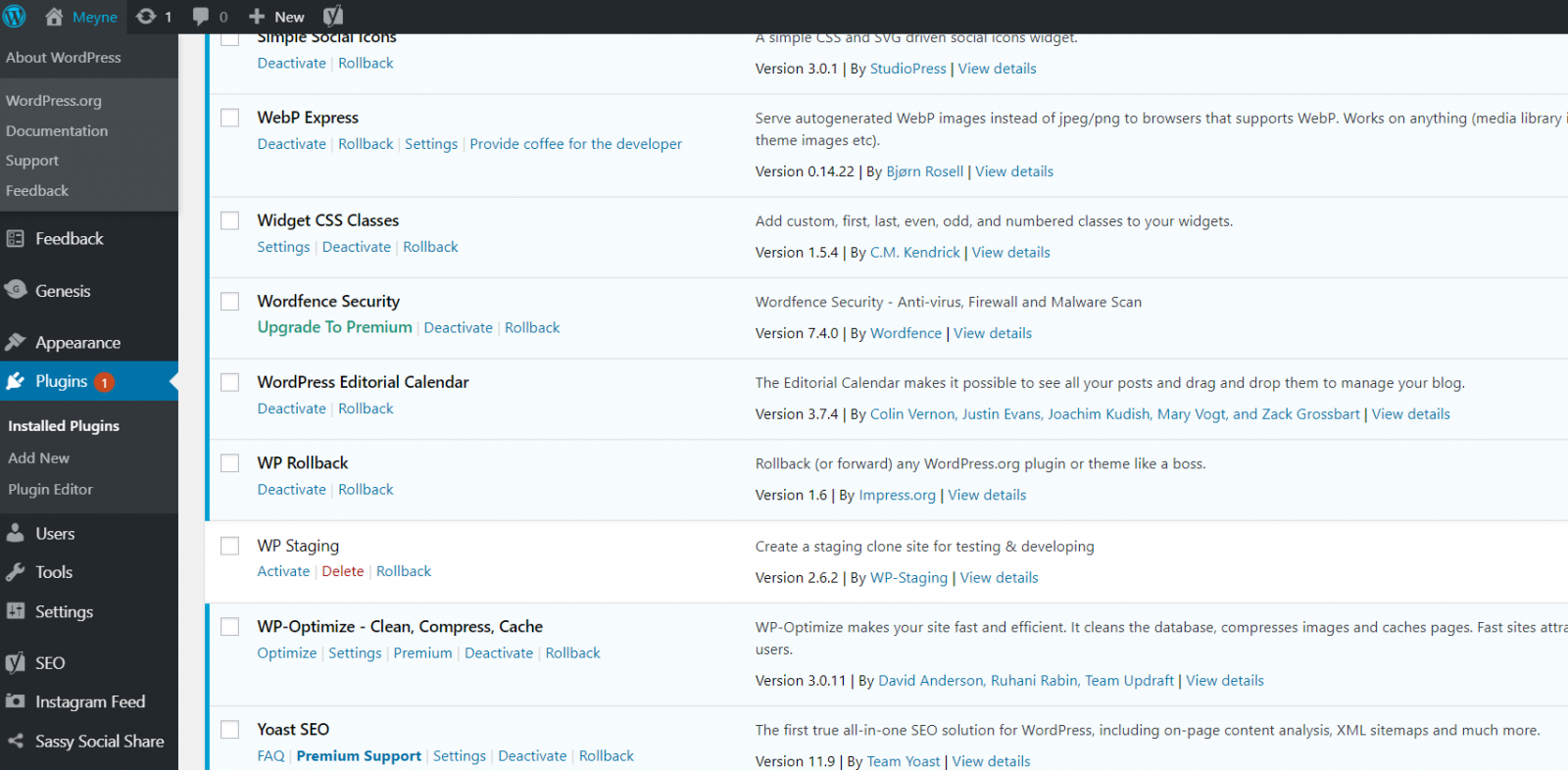 How to update plugins without breaking your blog • Meyne